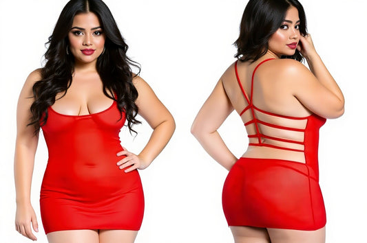 Babydoll Lingerie - Red